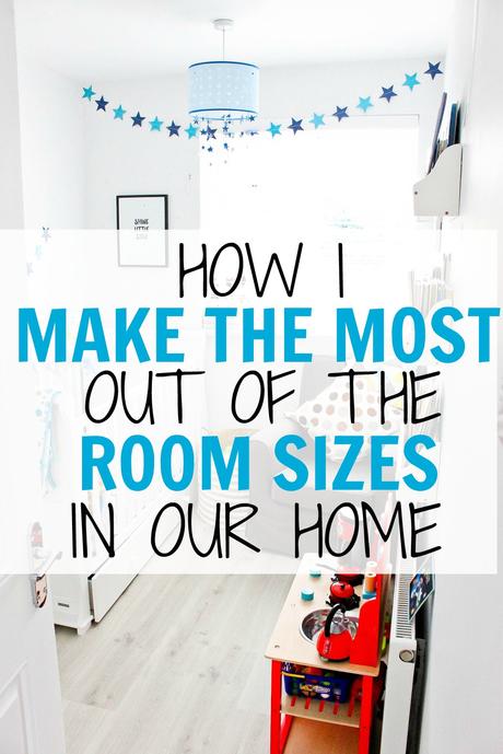 How I Made The Most Out Of The Room Sizes In Our Home, small rooms, modern nursery, blue star nursery, baby nursery ideas, inspiration for nursery, 