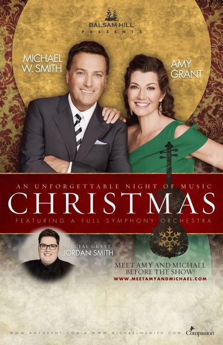 Amy Grant & Michael W. Smith Announce Christmas Tour 2017 With Jordan Smith