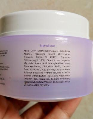 Iraa Instaradiance Whitening Day Cream with SPF 30 Review