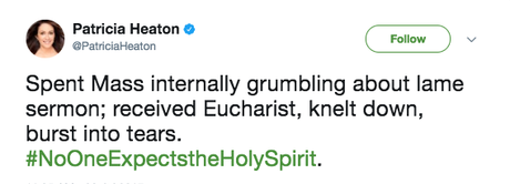 ‘The Middle’ Star Patricia Heaton Tweets About Her Experience With The Holy Spirit