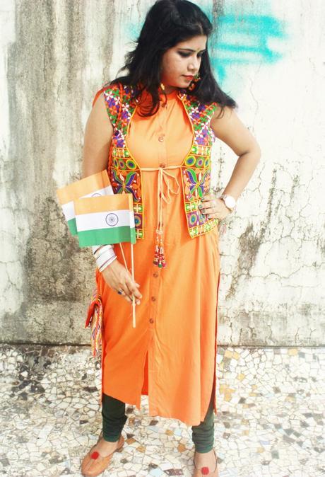 India Independence Day: Ethnic Tri Color OOTD