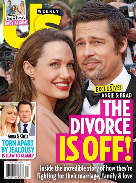 Us Weekly: Angelina Jolie & Brad Pitt’s divorce is stalled, they might reunite