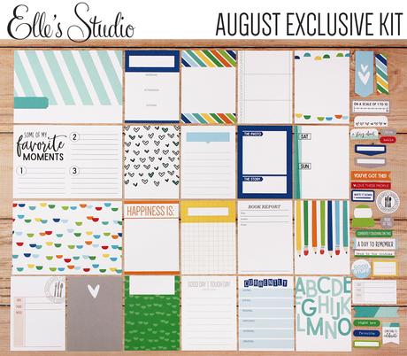 Elle's Studio | August kits + extras