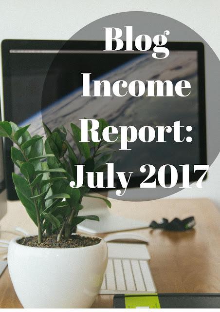 Blog Income Report: July 2017