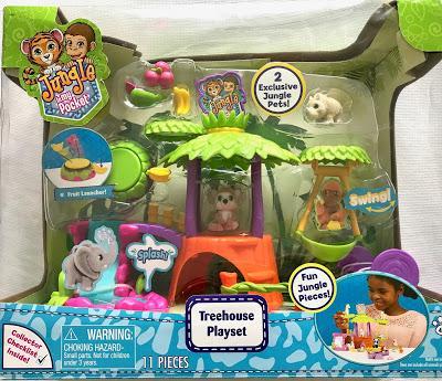 jungle in my pocket treehouse playset