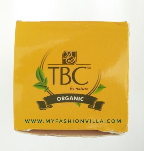 TBC Organic Sunblock Mattifying Cream SPF 30
