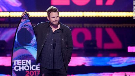 Quick Quotes: Chris Pratt Acknowledges His Lord & Savior Jesus Christ During Teen Choice Awards