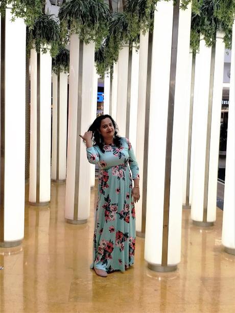 OOTD ft. ToSave.com Floral Summer Maxi Dress + Haul