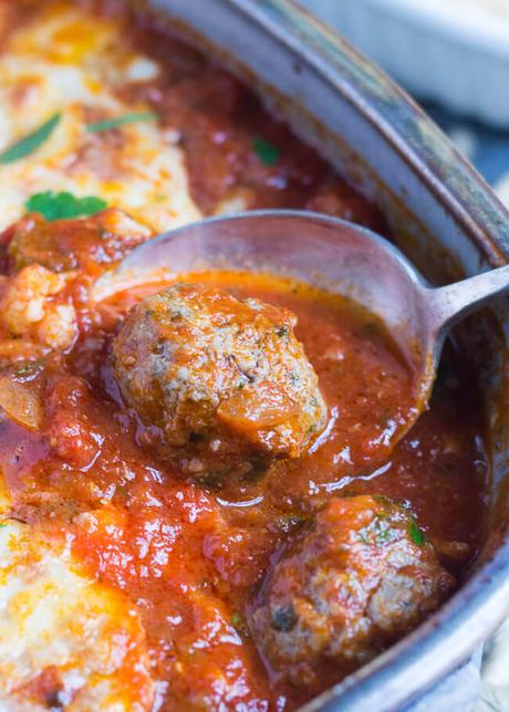 An Unbelievably Simple Baked Italian Meatballs Recipe