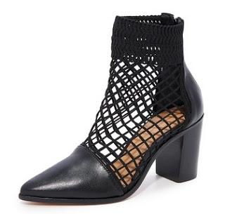 Shoe of the Day | Schutz Rosmari Fishnet Booties