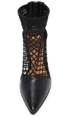 Shoe of the Day | Schutz Rosmari Fishnet Booties