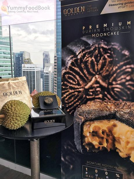 golden moments durian snowskin mooncakes 