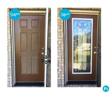 How to Transform Your Entryway with Decorative Glass window inserts for door