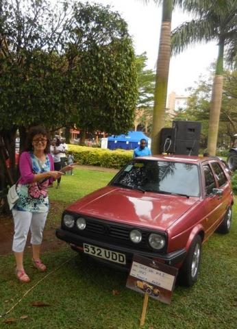 VW Golf GTI. Uganda Classic and Vintage Car Show 2017. Sheraton Hotel, Kampala