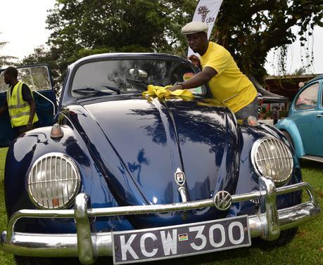 Stephen Warui. 1959 Volkswagen Beetle. Concours d'Elegance Uganda 2017