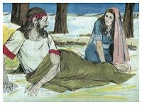 Ruth - Ruth’s plea to Boaz at the Threshing Floor