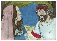 Ruth - Ruth’s plea to Boaz at the Threshing Floor