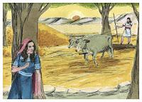 Ruth - Ruth’s plea to Boaz at the Threshing Floor