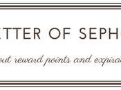 Sephora Beauty Insider Letter About Reward Points Expiration