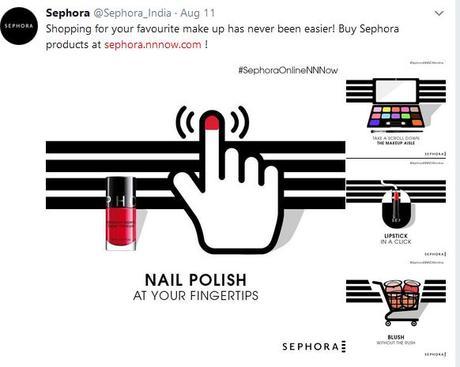 Sephora India Products Are Available Online