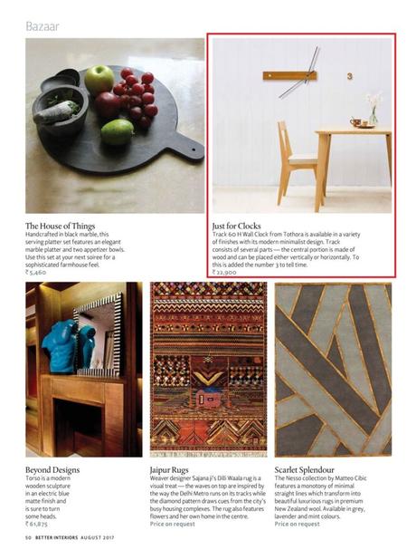 Tothora at Better Interiors August 2017