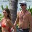 Robin Thicke's Pregnant Girlfriend April Love Geary Bares Baby Bump in Bikini
