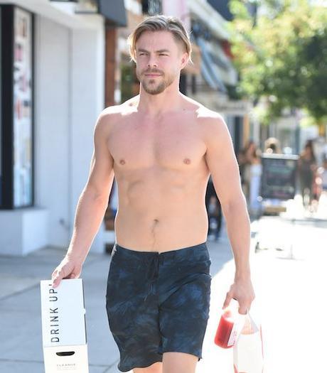 Open Post: Hosted By Derek Hough Doing Some Topless Shopping