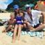 Robin Thicke Shares ''Happy Days'' Photo With Pregnant Girlfriend and Son During Beach Vacation