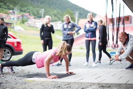 Fitness On Toast - Ski Team Sweden - Kickoff Training Session Pre Season 2017-8-28
