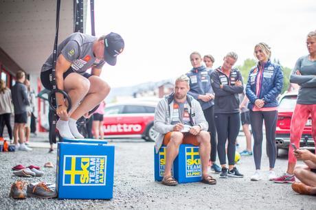 Fitness On Toast - Ski Team Sweden - Kickoff Training Session Pre Season 2017-8-24