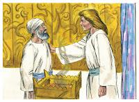 Luke 01:18  Announcement of the Baptist's birth