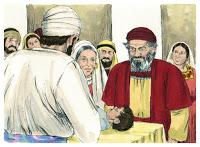Luke 01:59-61 Birth of John the Baptist/Zechariah as priest