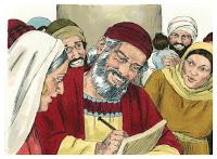 Luke 01:62-66 Birth of John the Baptist/Zechariah as priest