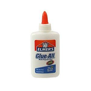 Image: Elmer's All Multipurpose White Glue, 4 oz. (E372) America's favorite all-purpose glue. Perfect for school projects, arts and crafts, and light home repair.