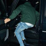 Justin Bieber leaves The Peppermint Club