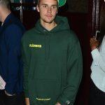 Justin Bieber leaves The Peppermint Club