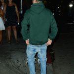 Justin Bieber leaves The Peppermint Club