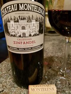 A Summer Red: Chateau Montelena Winery 2014 Calistoga Zinfandel?