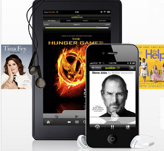 Image: Amazon.com has a audiobook section