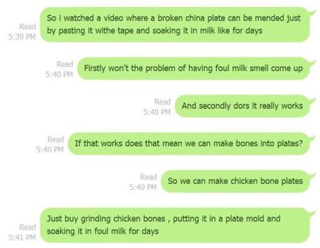 Let’s catch up over Chicken Bone Plate