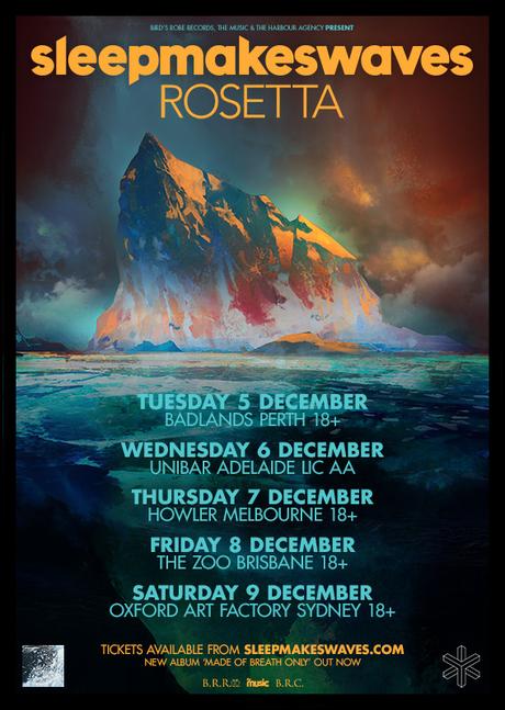 sleepmakeswaves announce December Australian tour with Rosetta