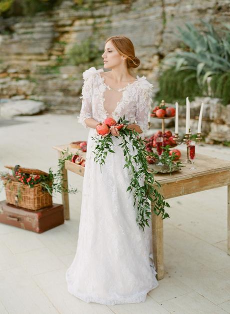 Romantic wedding inspiration in Corfu