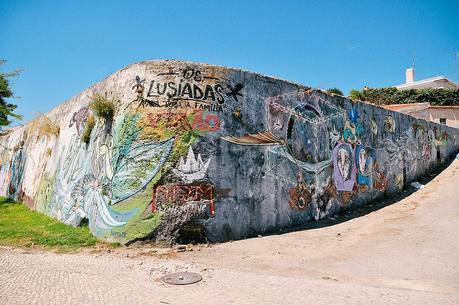 Os Lusíadas mural in Belém, Lisbon (RAM e MAR - ARM Collective)