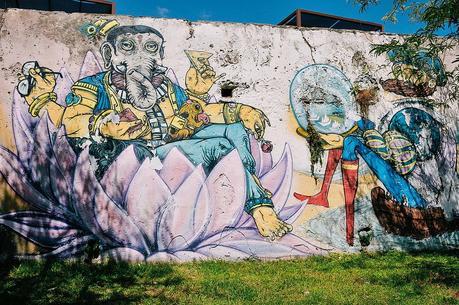 Os Lusíadas mural in Belém, Lisbon (RAM e MAR - ARM Collective)