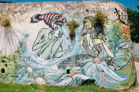 Os Lusíadas mural in Belém, Lisbon (RAM e MAR - ARM Collective)