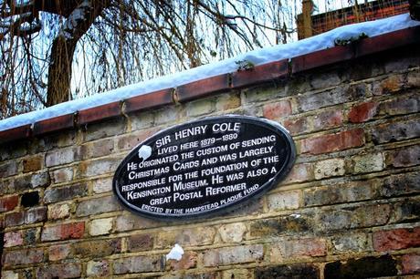 A Cartoon & Comic Book Tour of #London No.26: The First #Christmas (!!) Card