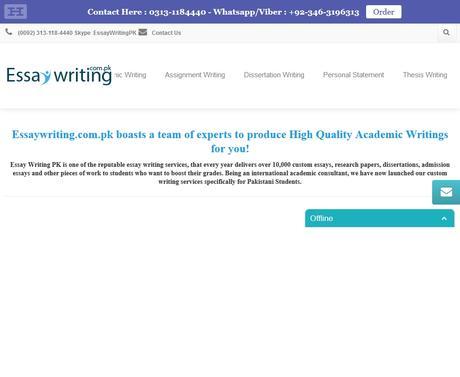 essaywriting.com.pk review – Course work writing service essaywriting