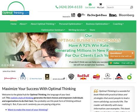 optimalthinking.com review – Business plan writing service optimalthinking