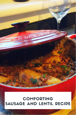 Recipe: MOR sausage and lentil pot