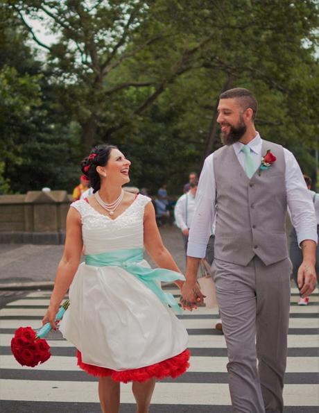 Kevin and Stacye’s intimate wedding under Bethesda Terrace
